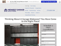 Screenshot for http://www.midwestgaragesolutions.com