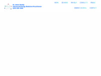 Dr. Anne Deatly website screenshot