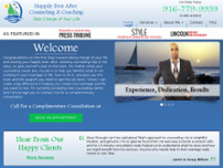 Happily Ever After Counseling website screenshot