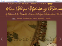 San Diego Upholstery Restoration website screenshot