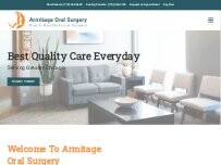 Website Screenshot Armitage Oral Surgery