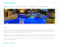 Screenshot for http://kcpoolguys.com