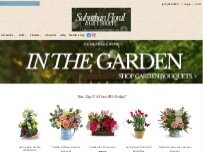 Website Screenshot Suburban Floral Shoppe
