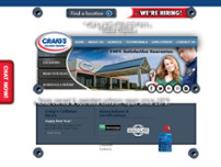 Craig's Collision Center website screenshot