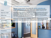 Siena Dental website screenshot