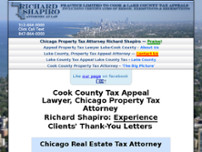 RICHARD A. SHAPIRO Attorney at Law website screenshot