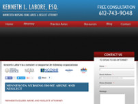 Kenneth L. LaBore, Esq. website screenshot