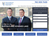 Halvorson, Langemo & Paschke website screenshot