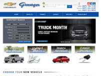 Grossinger Chevrolet website screenshot