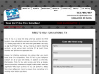 Tires To You website screenshot