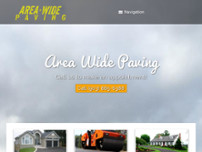 Area Wide Paving website screenshot
