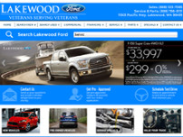 Lakewood Ford website screenshot