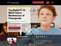 Website Screenshot Mathnasium