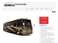 Unlimited Collision & RV website screenshot