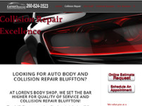 Screenshot for http://lorensbodyshop.com/collision-repair-bluffton/