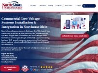 Website Screenshot North Shore Technologies