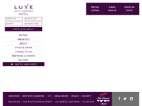 Screenshot for http://www.luxecitycenter.com/