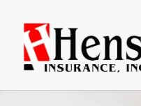 Website Screenshot Hensley Insurance Inc.