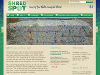 Shred Spot website screenshot
