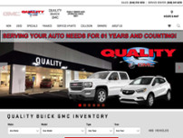 Quality Buick GMC website screenshot