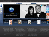 Blick Law Firm website screenshot