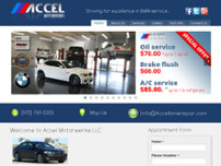 Accel Motorwerks website screenshot