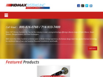 Komax Systems, Inc website screenshot
