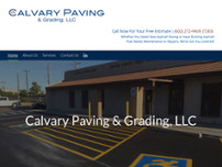 Screenshot for http://www.calvarypaving.com