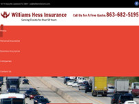 Williams Hess Insurance website screenshot