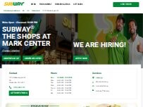 Website Screenshot Subway