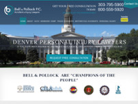 Bell & Pollock, P.C. website screenshot