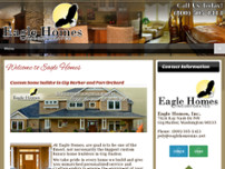 Eagle Homes, Inc. website screenshot