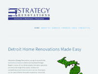 Strategy Renovations LLC website screenshot