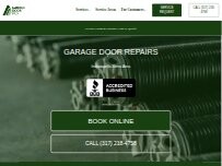 Website Screenshot Garage Door Pro LLC