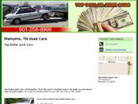 Top Dollar 4 Junk Cars website screenshot