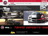 Alfa Romeo and Fiat of Tacoma website screenshot