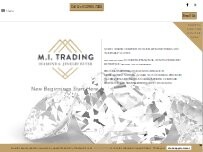 Website Screenshot M.I. Trading