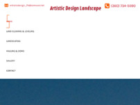 Artistic  Design Landscape website screenshot