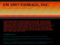 F M 1097 Storage Inc website screenshot