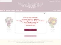 Website Screenshot Visalia Flower Shop