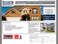 SECURED ROOFING LTD website screenshot
