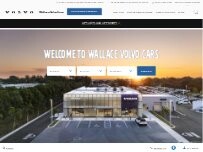 Website Screenshot Wallace Volvo Cars
