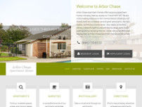 Arbor Chase Apartment Homes website screenshot