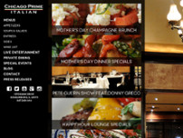 Chicago Prime Italian website screenshot