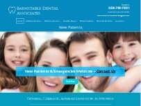 Website Screenshot Barnstable Dental Associates