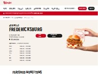 Website Screenshot Bojangles