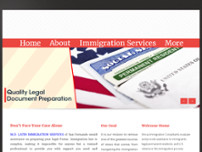 MD LATIN IMMIGRATION SERVICES website screenshot