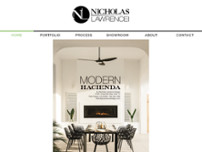 Nicholas Lawrence Design website screenshot
