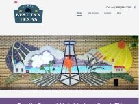 Website Screenshot Best Inn Texas