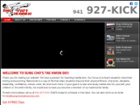 Screenshot for http://www.SungChosTaeKwonDo.com